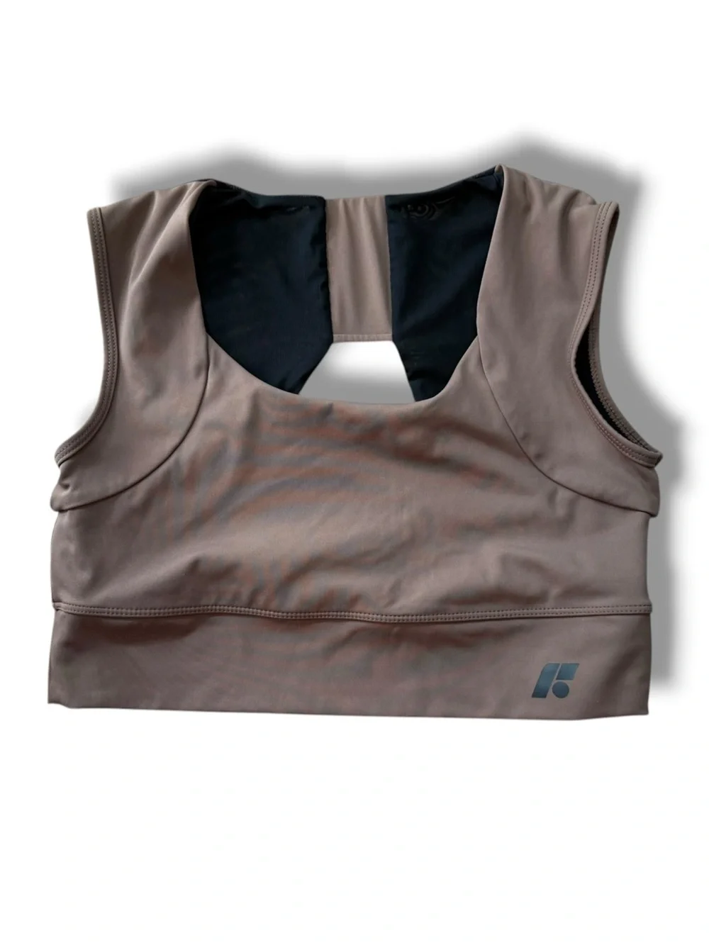 Forme Power Bra Posture Correcting Compression Sports Bra Brown Taylor Swift XXL
